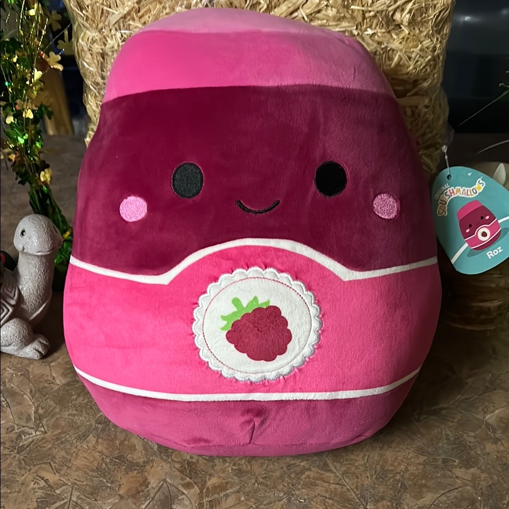 Squishmallows Roz the dynamic raspberry